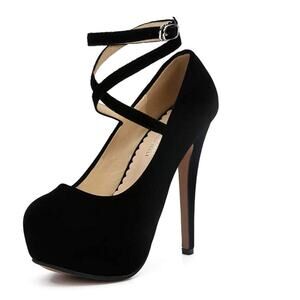 Elegant Black Women's Heels